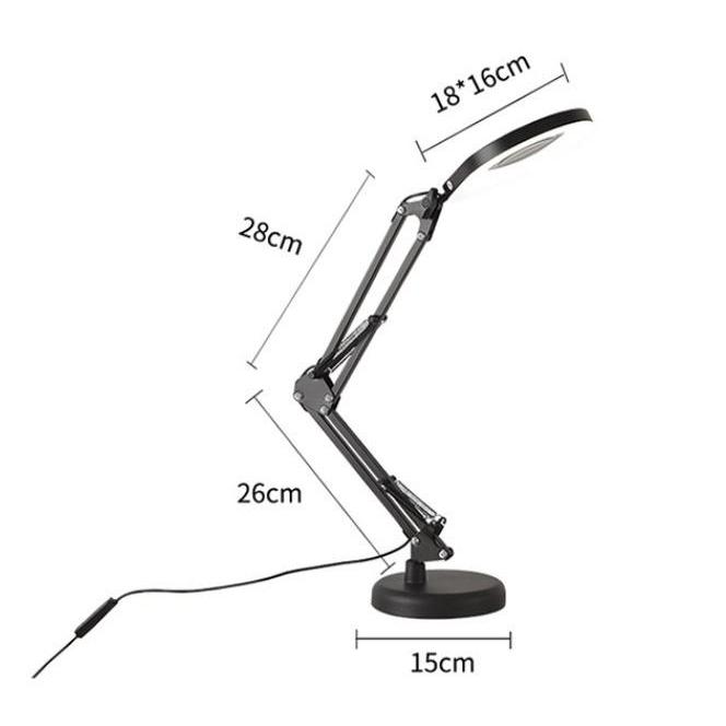 LAMPU MEJA BELAJAR KACA PEMBESAR / MAGNIFIER SERVICE / LAMPU SERVICE