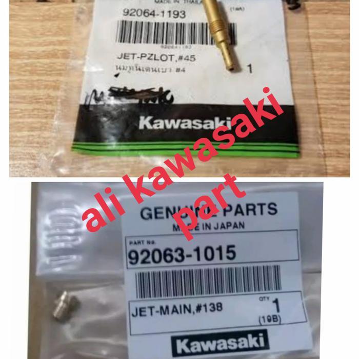 Pilot Jet 45 Main Jet 138 Mj 138 Pj 45 Pwl 26 Ninja R Ss Kis Original