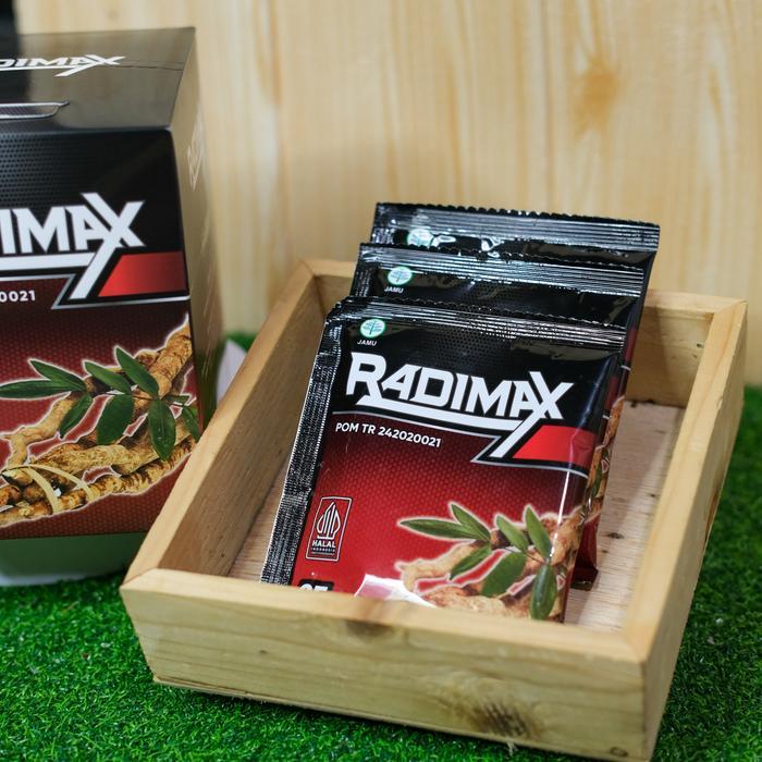 2jdw- Kopi Radimax Original 1 Box Isi 10 Sachet Sudah Bpom Halal Mui