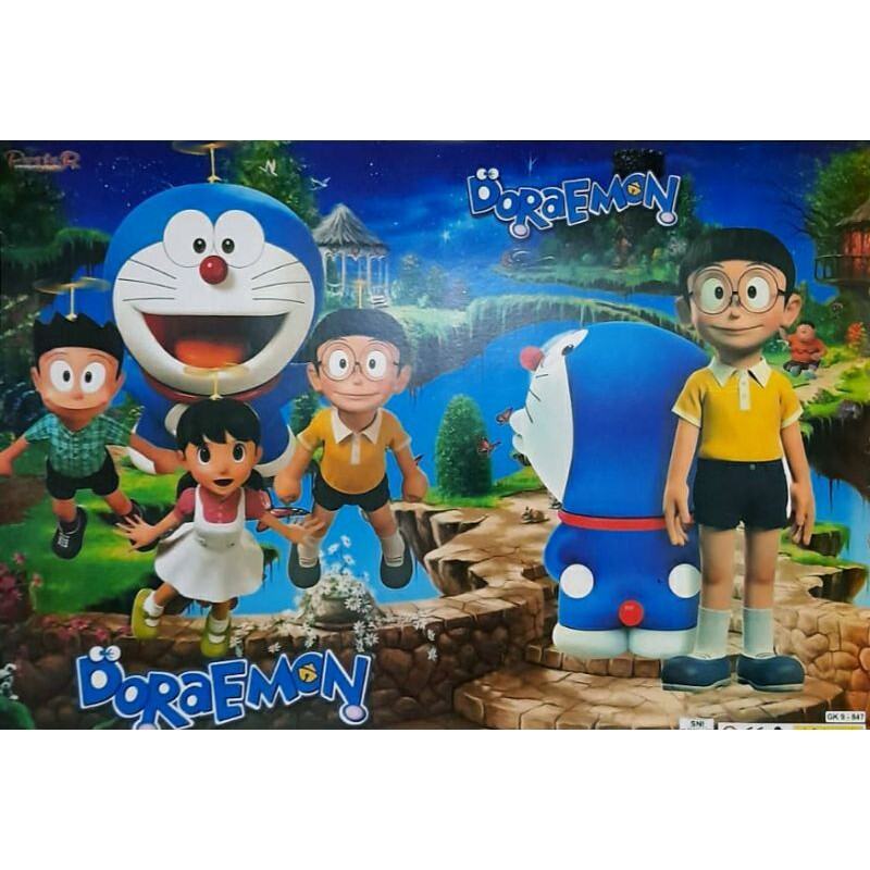 meja belajar lipat anak motif/gambar/kartun/anak laki laki dan perempuan