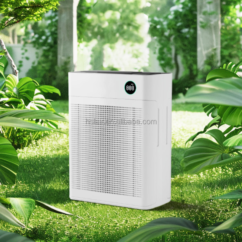 Tuya Wifi air Purifier for Large Room air Cleaner Remove Smoking Portable Pet Hepa Filter Uvc Smart
