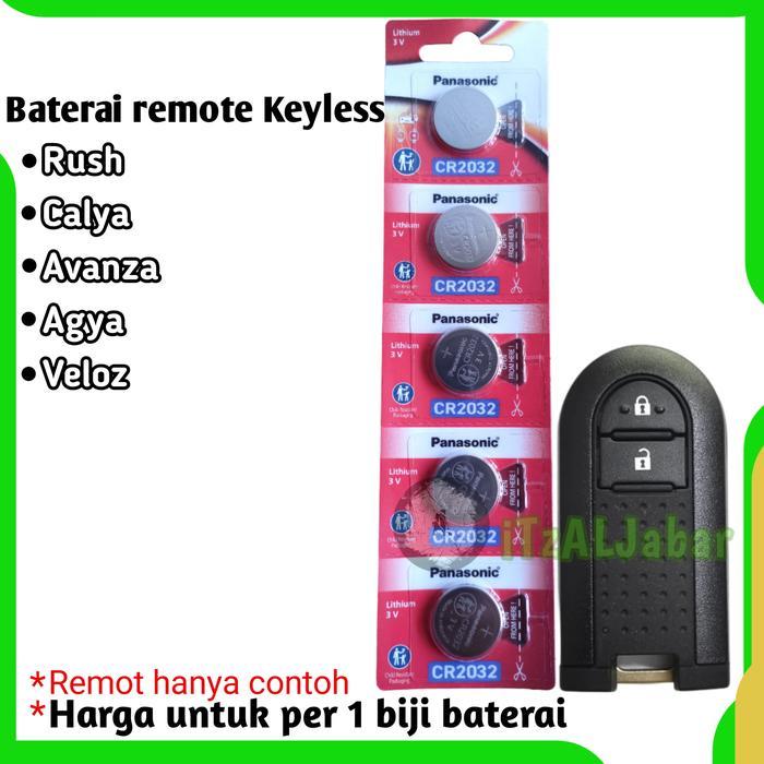 Baterai remote mobil TOYOTA RUSH CALYA Batre remot keyless AVANZA