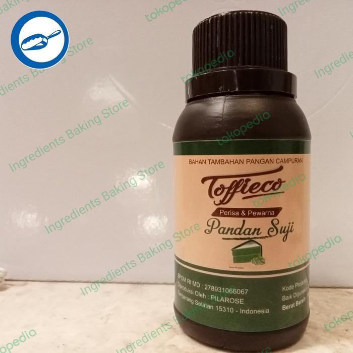 Toffieco Pandan Suji Pasta / Pandan Suji Pasta Perisa Dan Pewarna 100G New