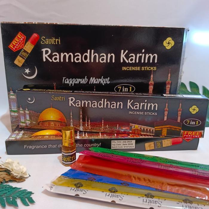 (1 LUSIN) Dupa Stik Ramadhan Karim FREE PARFUM DALAM KEMASAN Dupa Lidi 40 Stik Dupa Lidi Ramadhan