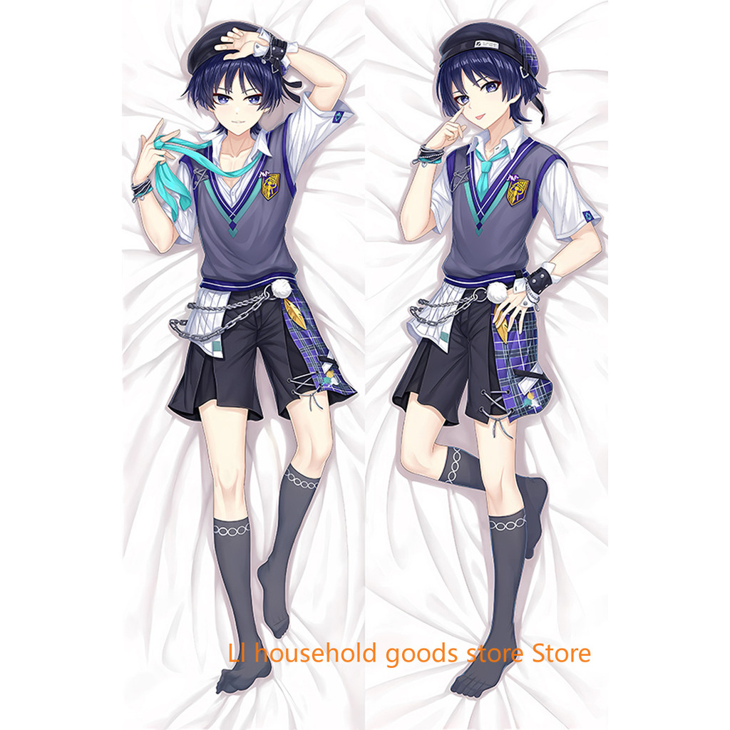 Genshin Impact Wanderer Cosplay Dakimakura Body Pillow Case Anime Pillow Cover Peachskin Hugging