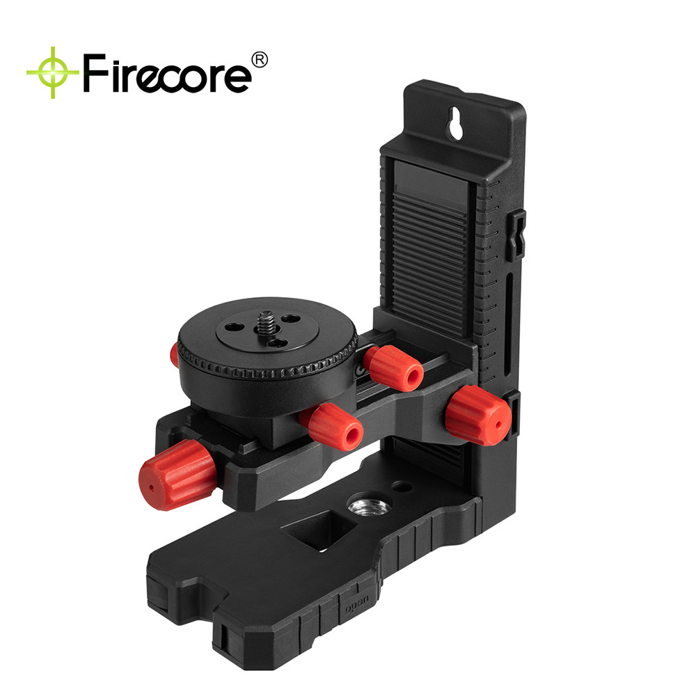 Firecore 360 Fine-Tuning Magnetic Bracket For Laser Level Adjustable L-Bracket Wall Mounted Magnet