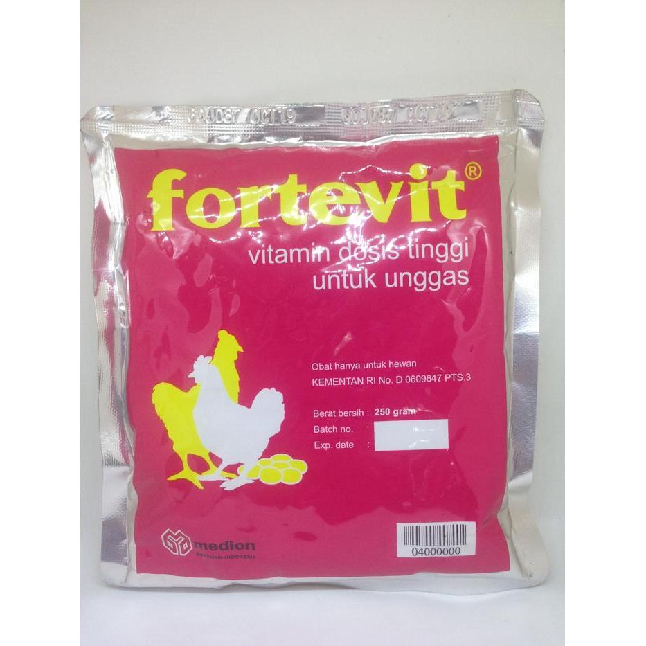 Fortevit Serbuk 250 Gram Vitamin Ayam Original