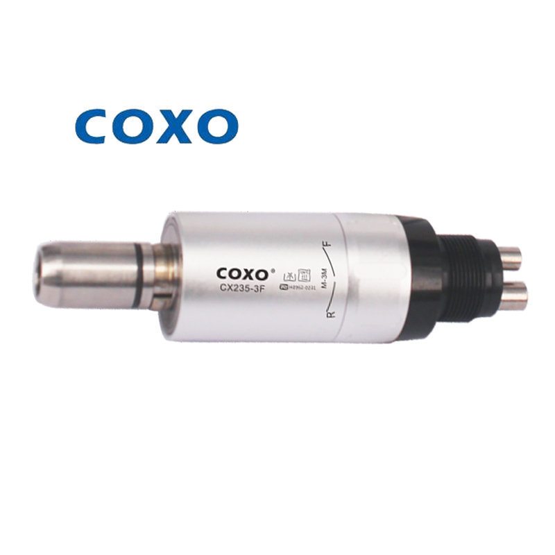 Coxo Cx235-3F M-3M4 Dental Low-Speed Handpiece Air Motor Stainless External Water Channel Waterway