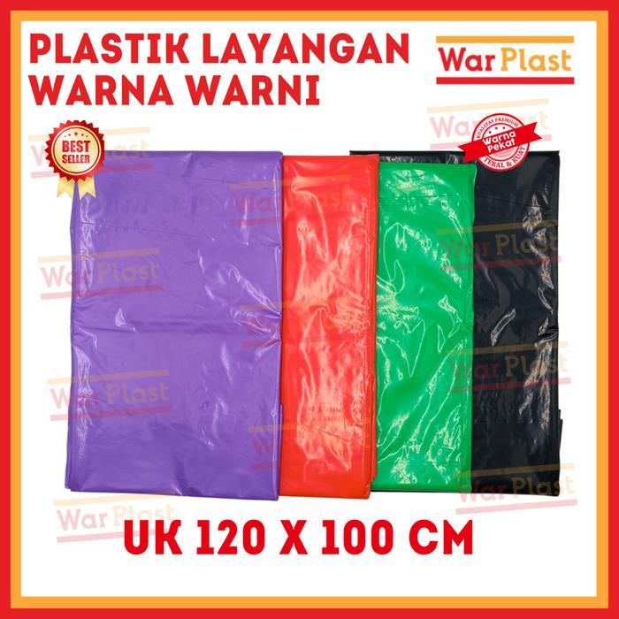 Plastik Layangan Warna Warni 120x100 Tebal Versi Kontes