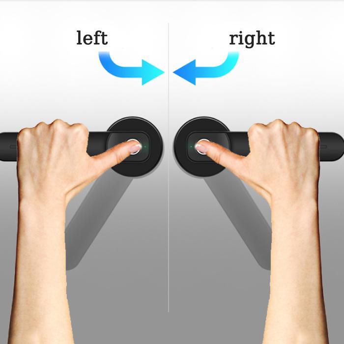 Pintu Kamar Tidur Dalam Ruangan Pintu Kayu Kunci Sidik Jari Kunci Sidik Jari Rumah Kunci Pintar