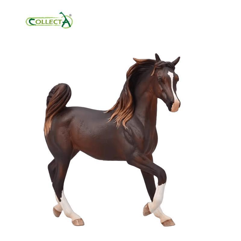 2022Collecta Appaloosa Arabian Horse Hanoverian Yakut horse Simulated Animal Toy Model