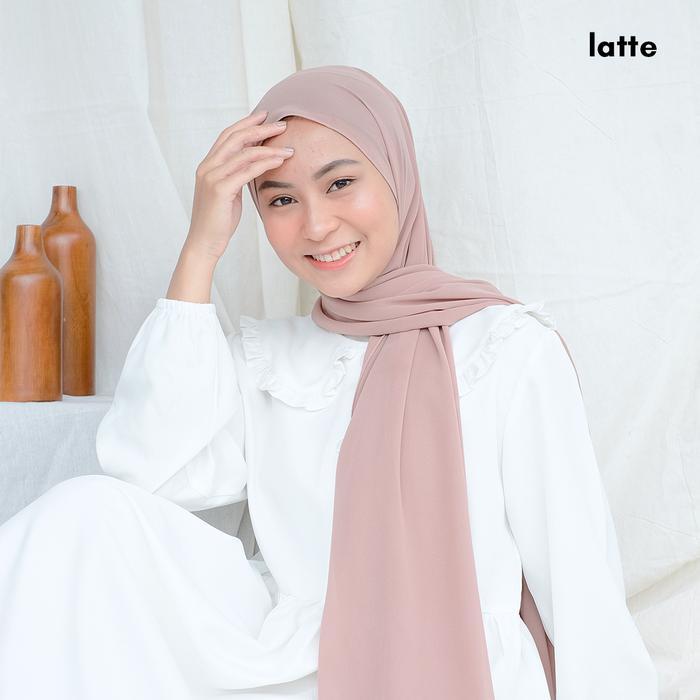 by Choco - Babydoll Shawl - Pashmina Ceruty Premium - Pasmina Panjang