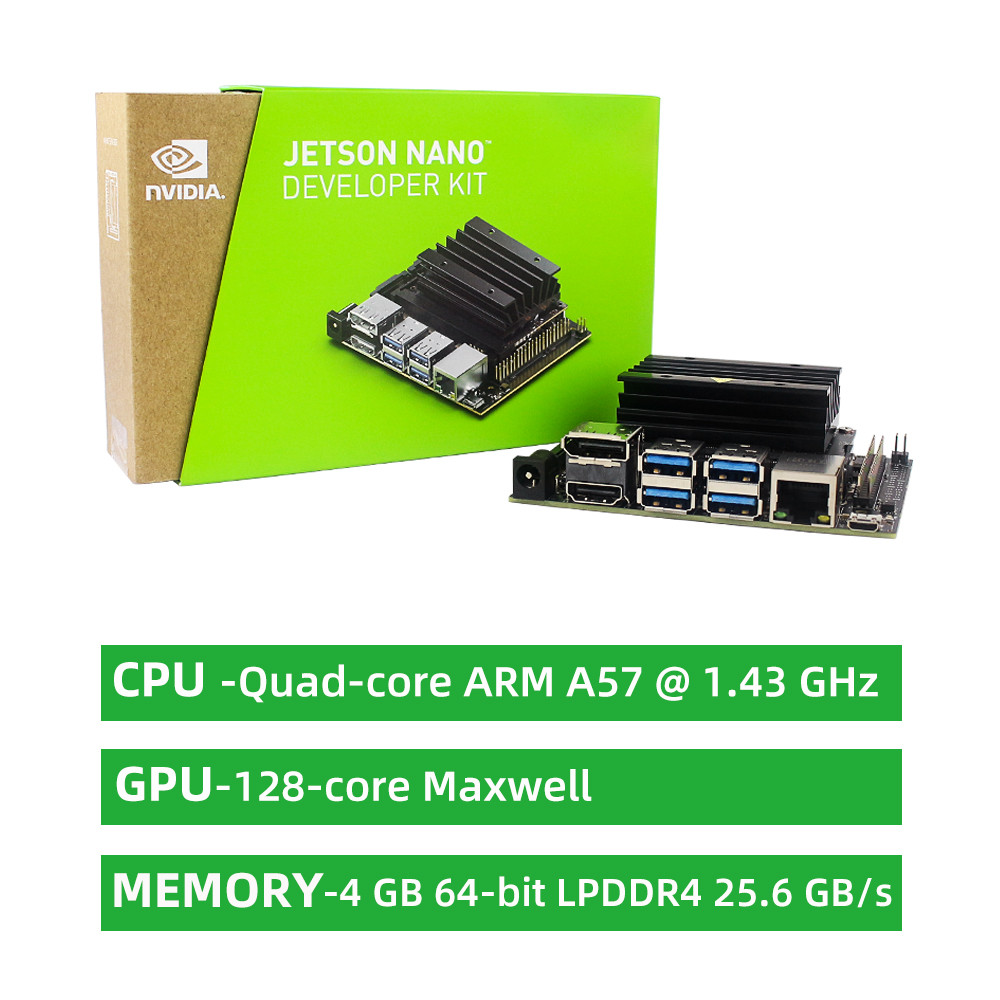 Original Official NVIDA Jetson Nano B01 4GB Developer Kit for AI Learning Development Board Optional