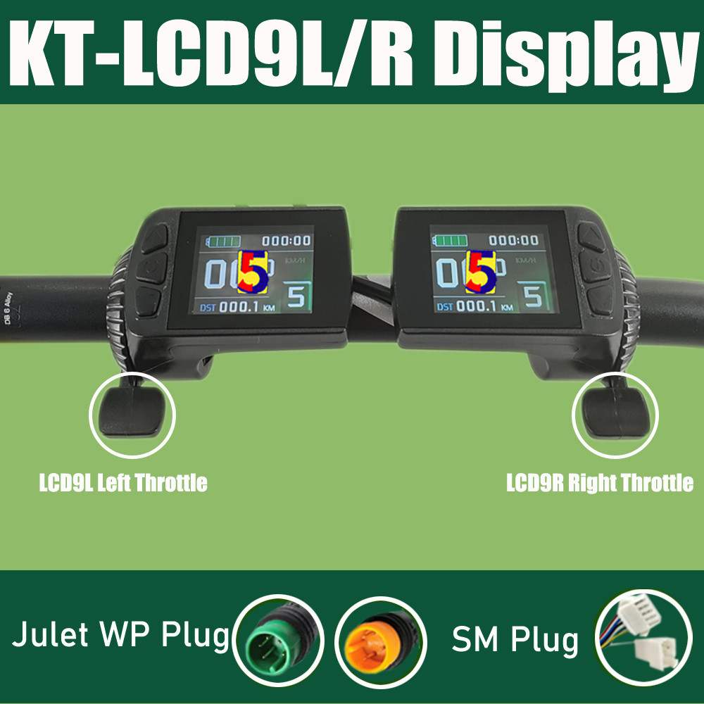 Ebike Kt Lcd3 Display 24V/36V/48V Kt-Lcd3 Display Lcd4 Lcd5 Lcd8S Lcd8H Lcd9Lcd11 Led890 Led900S Kt