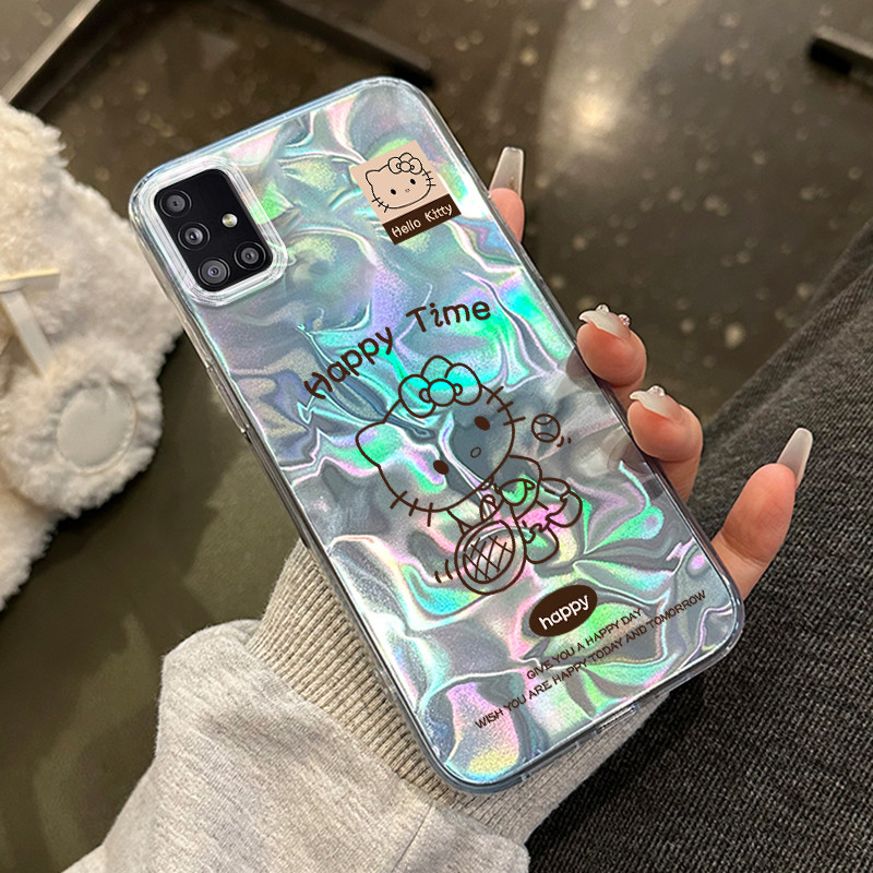 Casing Hp Samsung Galaxy A51 M40s Case Casing HP Softcase ponsel silikon tahan jatuh transparan riak