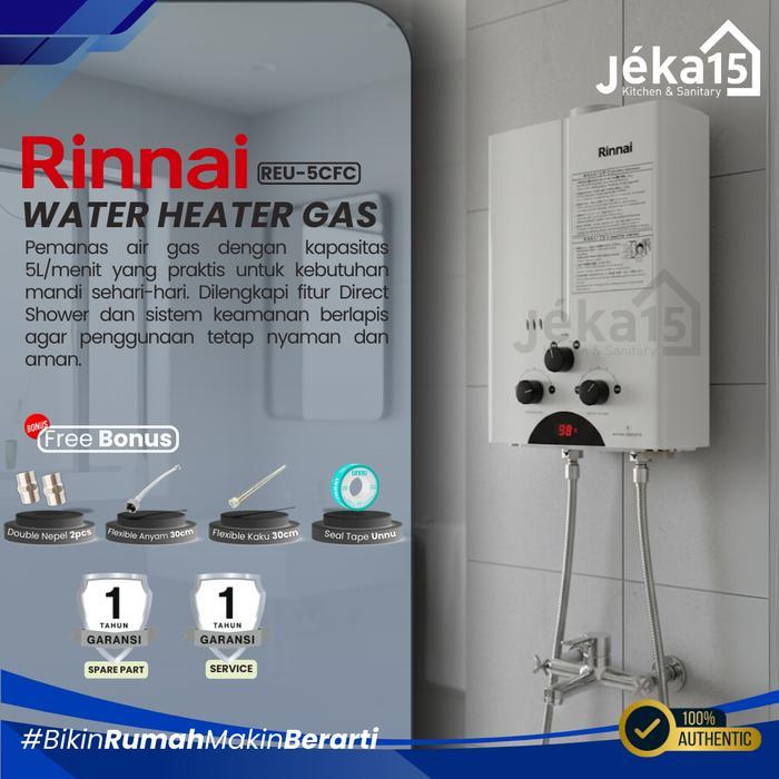 Water Heater Gas Rinnai / Water Heater Gas Terbaik