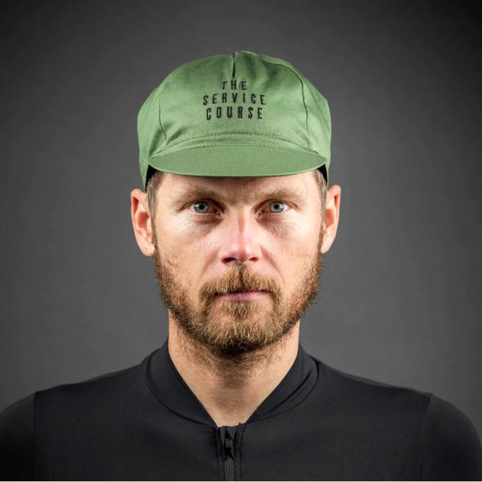 THE SERVICE COURSE CYCLING CAP - GREEN