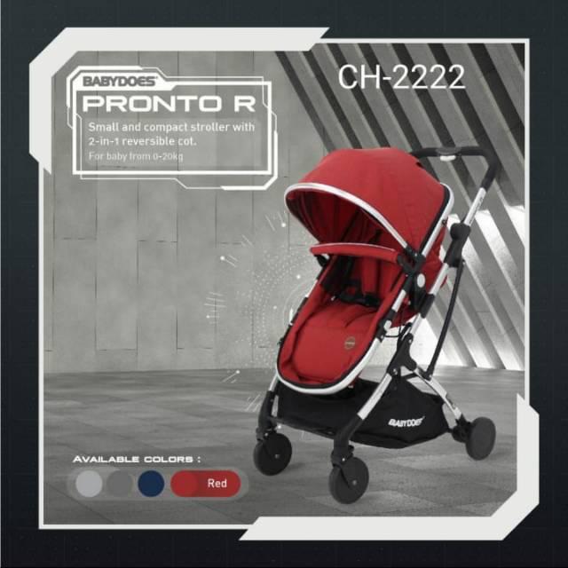 Stroller BabyDoes CH-TR- 2222 SN Pronto R Hadap Bayi