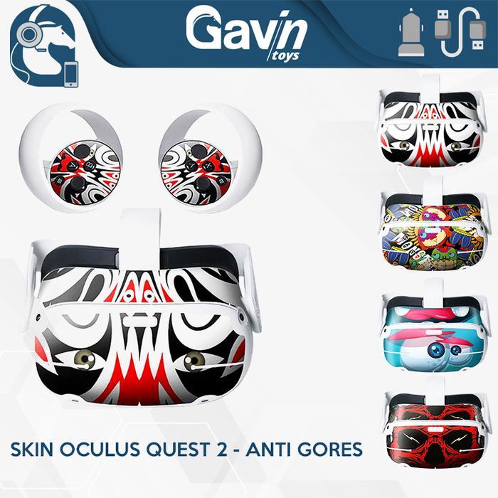 Skin Oculus Quest 2 Sticker Oculus Cover - Anti Gores Oculus Quest 2 Promo Premium
