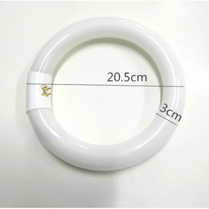 T9 Fluorescent Lamp Ring Tube 22W Circle Energy-saving Light Thick Tube 4-PIN Outer Diameter 20.5cm