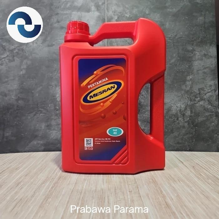 Oli Pertamina Mesran 40 Bensin 4 Liter/1 Galon Promo Premium