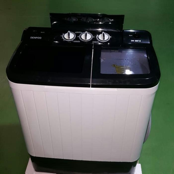 DENPOO DW-8907B MESIN CUCI 2 TABUNG DW8907B