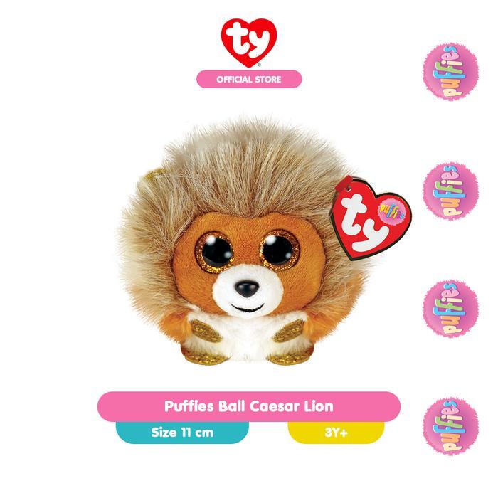 TY Puffies Caesar Lion - Boneka Singa Kecil Promo Premium