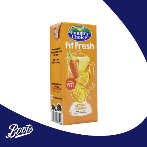 Country Choice Fit Fresh Optimist Orange 250Ml