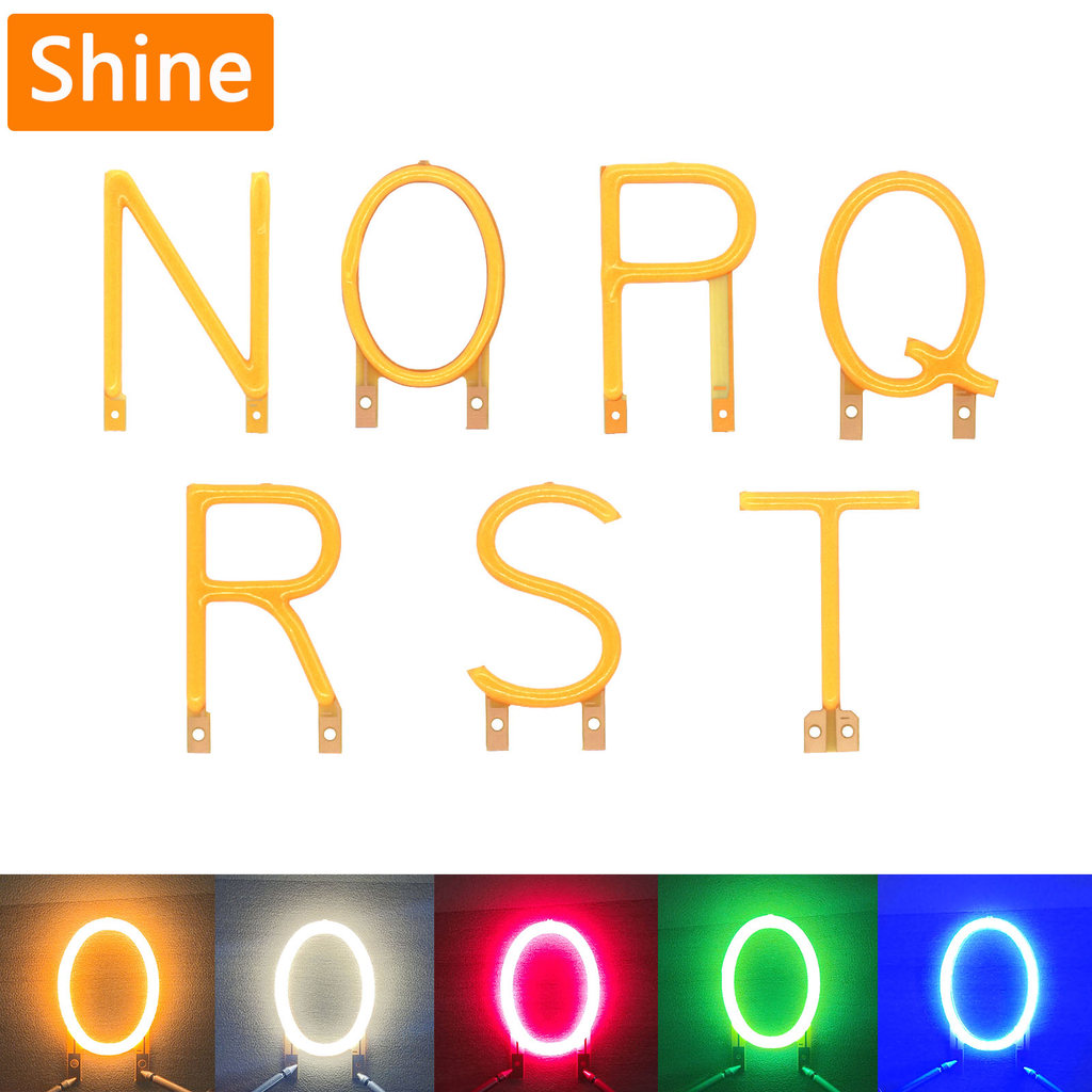 English Letter Filament DC3V LED COB Filament Candle Colorful White Red Green Blue Diodes Party