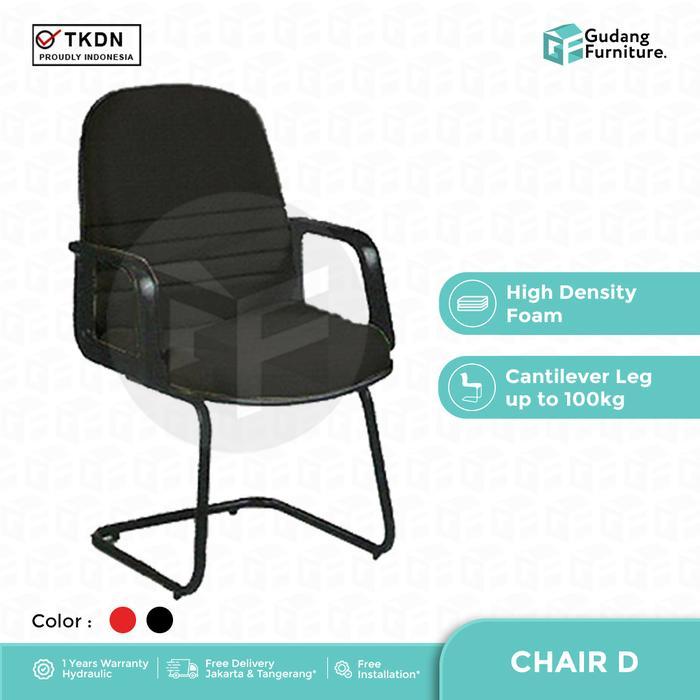Kursi Hadap Kursi Tamu Kantor Kursi Kerja Tanpa Roda Insperra Chair D