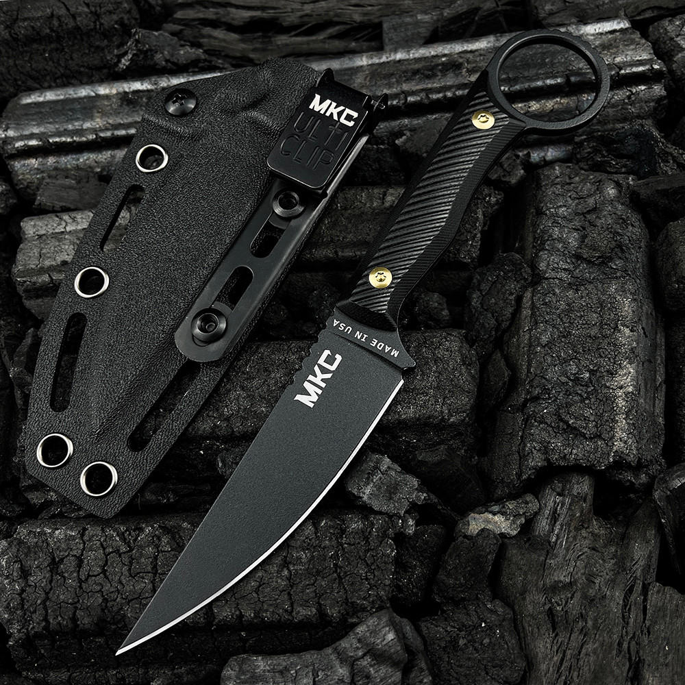 MKC WARGOAT Fixed Blade Knife Magnacut Stainless Steel blade G-10 Handle tactical knife Outdoor