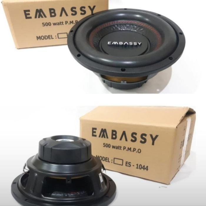 Subwoofer 10" EMBASSY ES-1044 DOUBLE COIL EMBASSY 1044