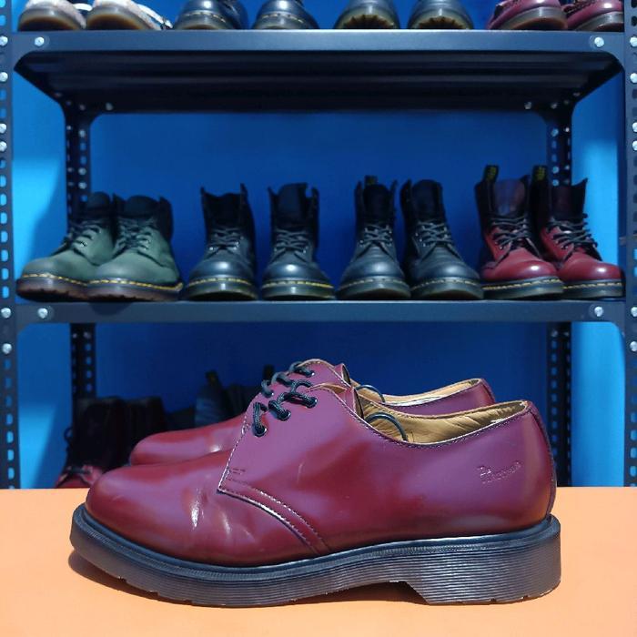 DR MARTENS 10078 1461 PW RED CHERRY SMOOTHSIZE 43 DOCMART DR. MARTENS SMOOTH 1460