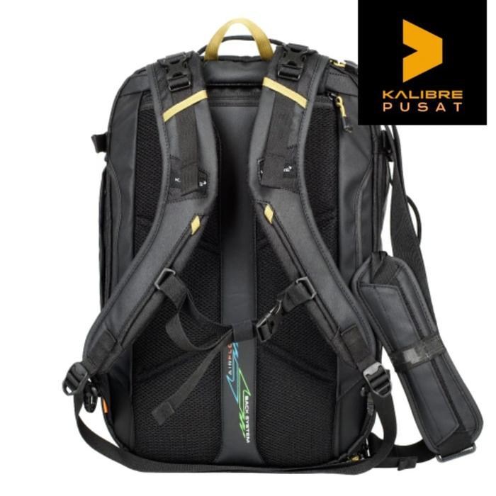 Grosir Backpack Laptop Kalibre Docker Jet 28L Hitam Original Tas Ransel Multifungsi 3 In 1 Tas