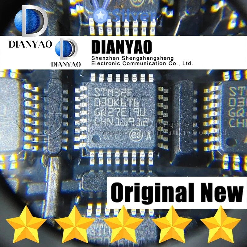 Stm32F030K6T6 Qfp32 Stm32F042K6T6 Stc8G2K64S4-36I-Lqfp32 Stc8H1K16-36I Stc8H1K24-36I-Lqfp32