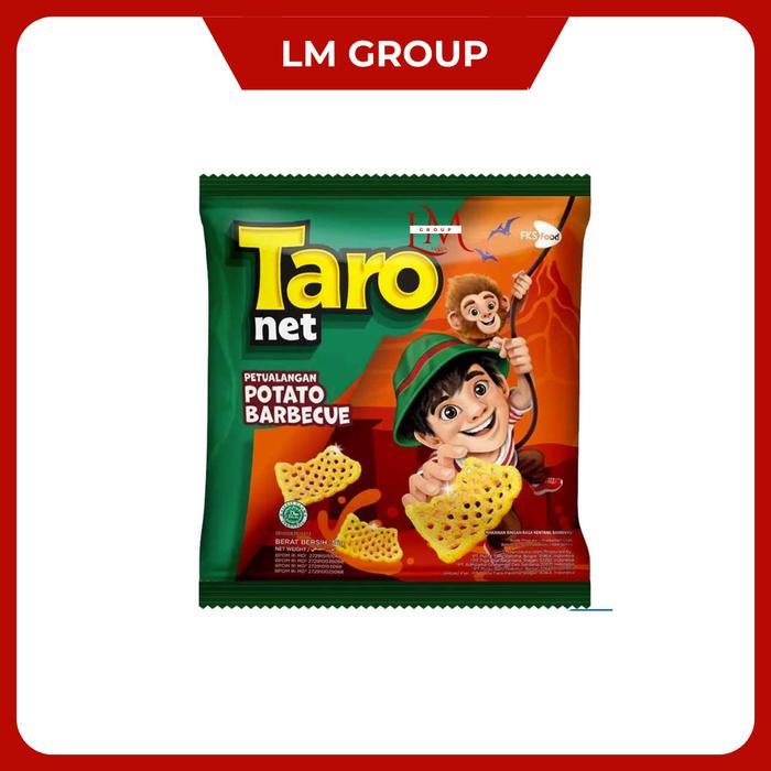 New Taro Net Renceng Potato BBQ Renceng isi 10 pcs Ecer 1000 @9gr/Ecer 2000 @18gr LM Snack