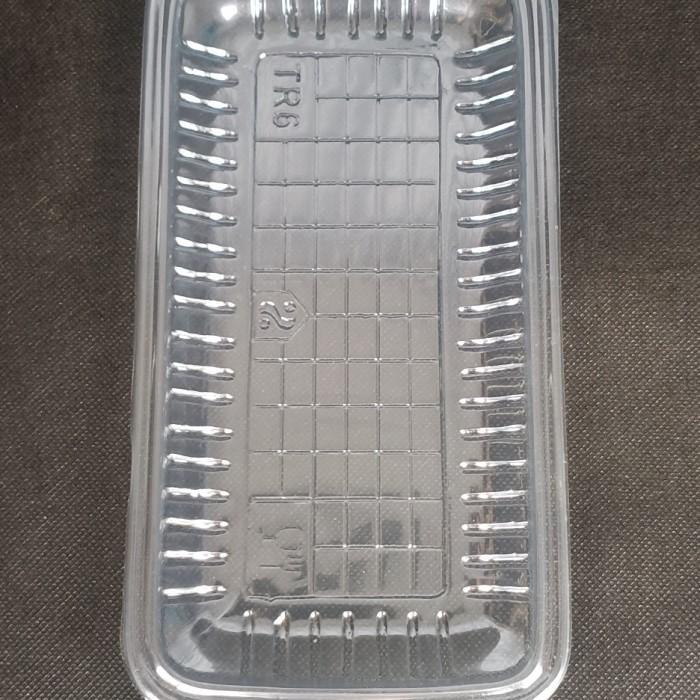 jhiw- (Dus) Tray Mika Sayur Plastik Tr 6 Tray Cabe Tray Daging Asparagus