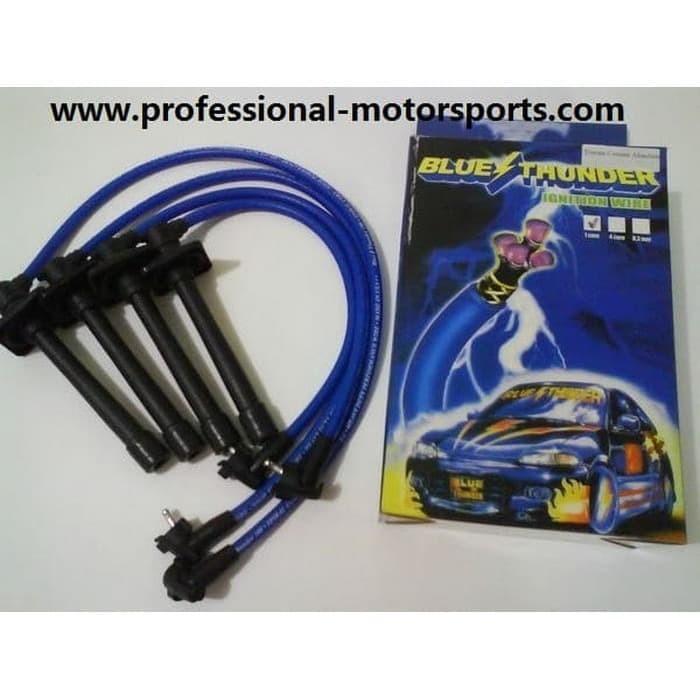 Terbaru Aksesoris Variasi Kabel Busi BLUE THUNDER 1core Corona Soluna Twincam