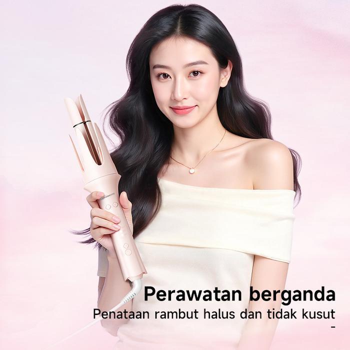 ks85- Maimeite 4 In 1 Ceramic Catokan Curly Otomatis Hair Styler Multifungsi Hair