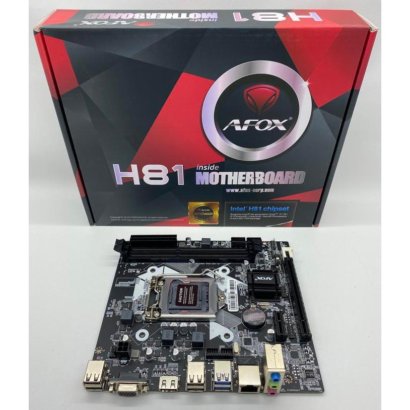 MOTHERBOARD AFOX H81 LGA 1150