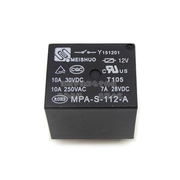 10~50Pcs New Meishuo Relay Mpa-S-112-A 12V Mpas112A 12Vdc Dc12V 12V Dip4