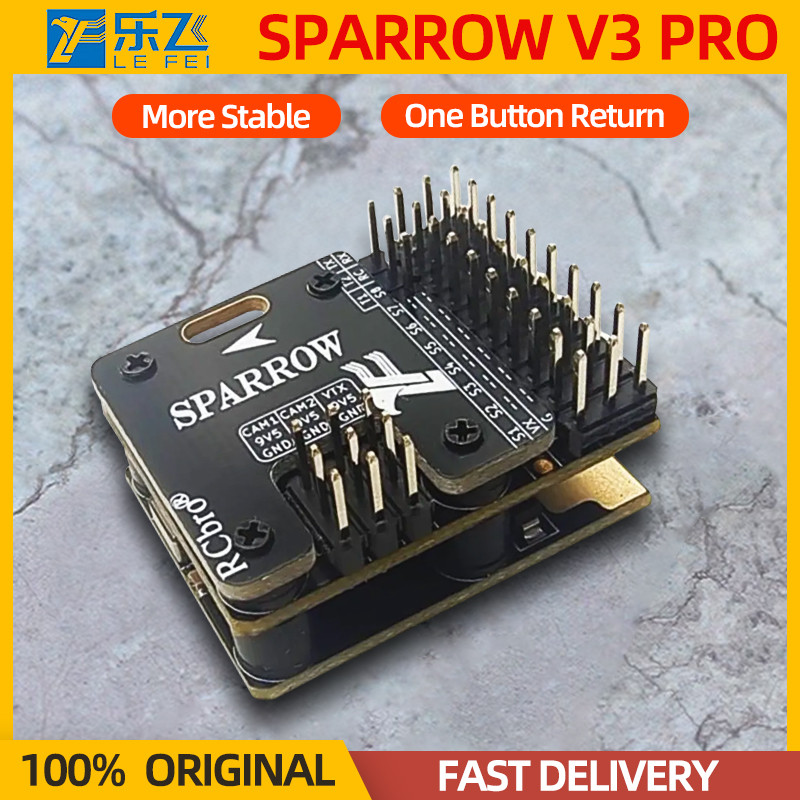 Lf Lefei Sparrow V3 Pro Flight Controller Mini Fc U7 Gps Gyro Stabilization Elrs Ppm Sbus Crsf For