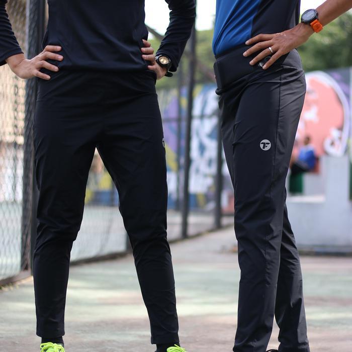 Field&Track long pant with belt celana panjang running hiking unisex Sport