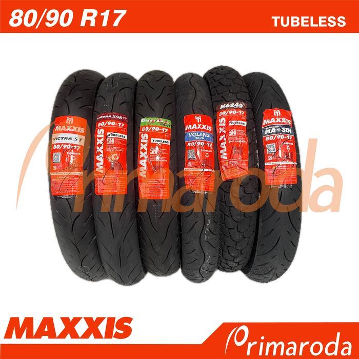Ban Belakang Honda Sonic 150R Tubeless MAXXIS 80/90 Ring 17