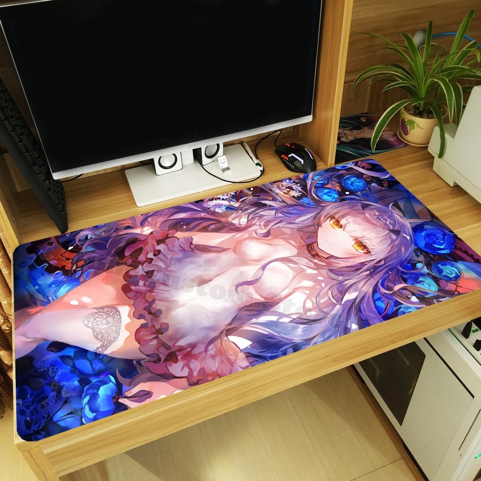 Anime Fate/Grand Order Fairy Knight Lancelot Melusine Thicken Mouse Pad Game Laptop Mice Mat Keyboar