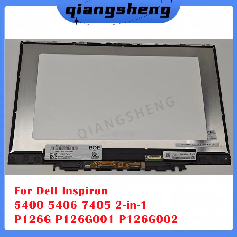 14'' FHD Laptop Display For Dell Inspiron 5400 5406 7405 2-in-1 P126G P126G001 P126G002 LCD Touch Sc