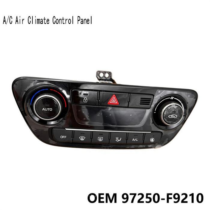 97250F9210 New A/C Air Climate Control Panel For Hyundai Solaris 2017 Accent 2018