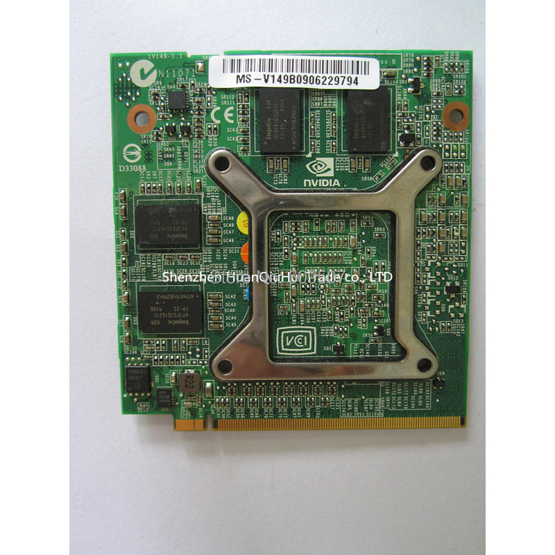 NVIDIA Geforce 9600M GT 9600MGT MXM II,DDR2,512MB VGA Video Card G96-630-C1 VG.9PG06.009