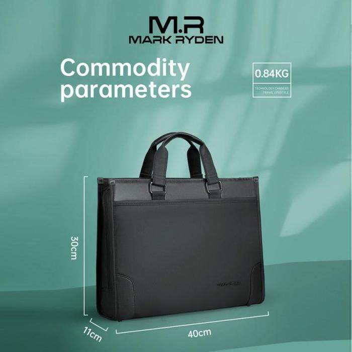 MARK RYDEN MR8003 BRIEFCASE BUSSINESS LAPTOP BAG - TAS LAPTOP