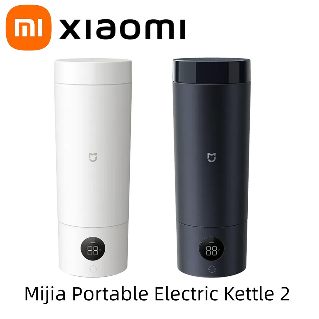 XIAOMI Mijia Portable Electric Kettle 2 Thermos Cup Fast Water Boiler 350ml Smart Temperature